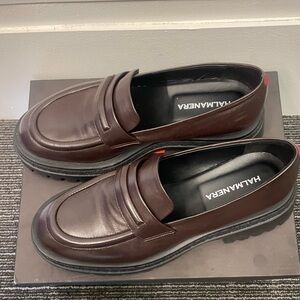 Women's Brown Leather Loafers